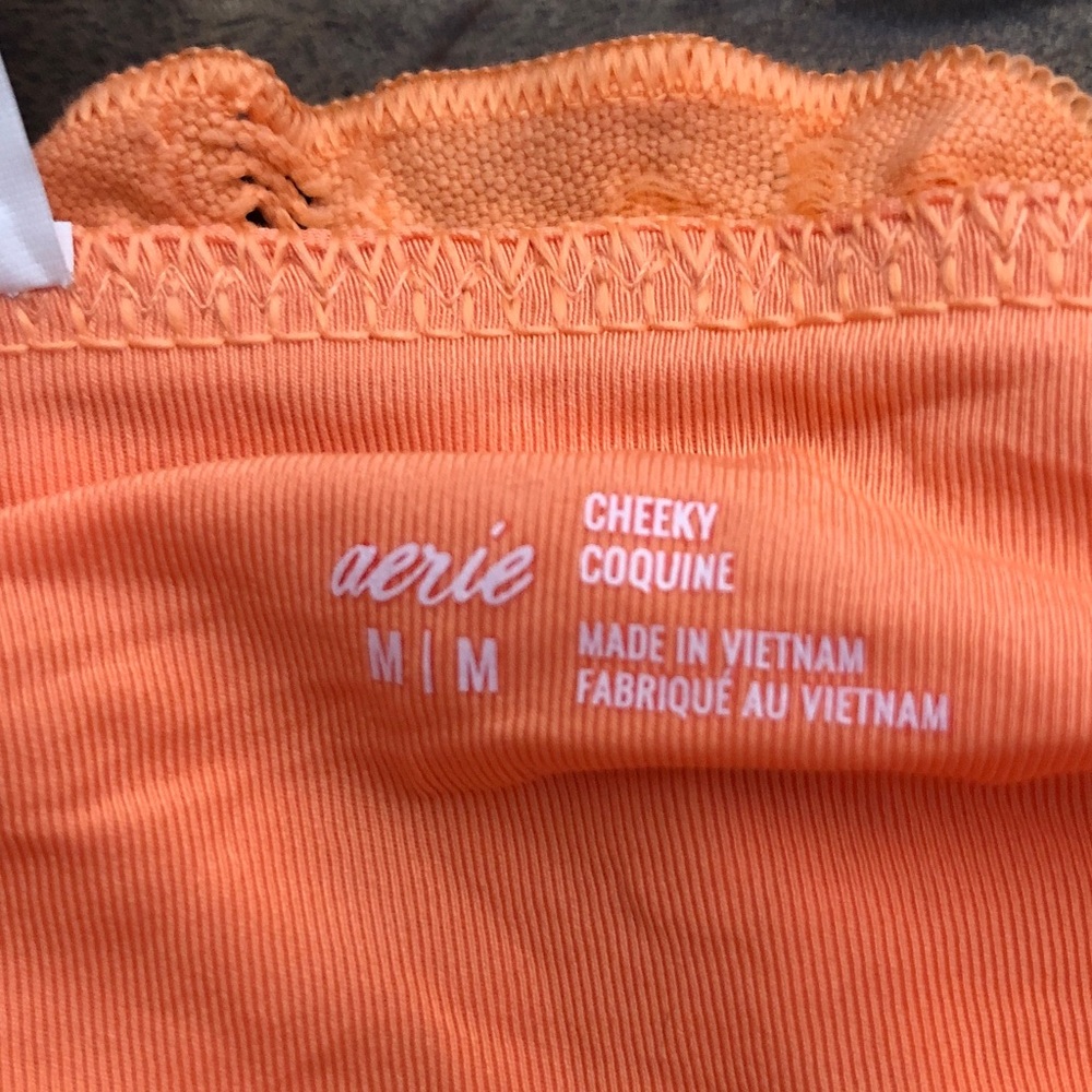 Aerie Orange Ruffle Bikini Bottom - Picture 5 of 7